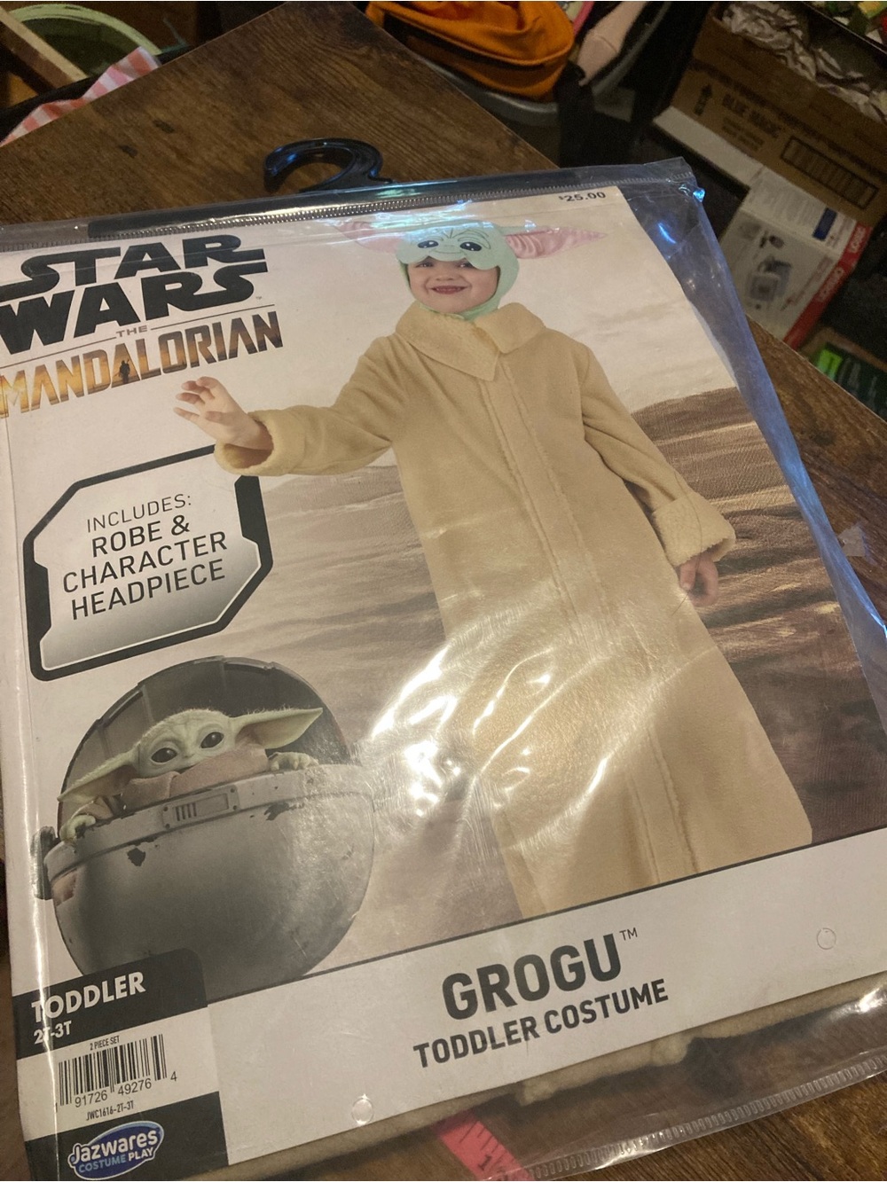 Jazwares Star Wars Grogu toddler costume